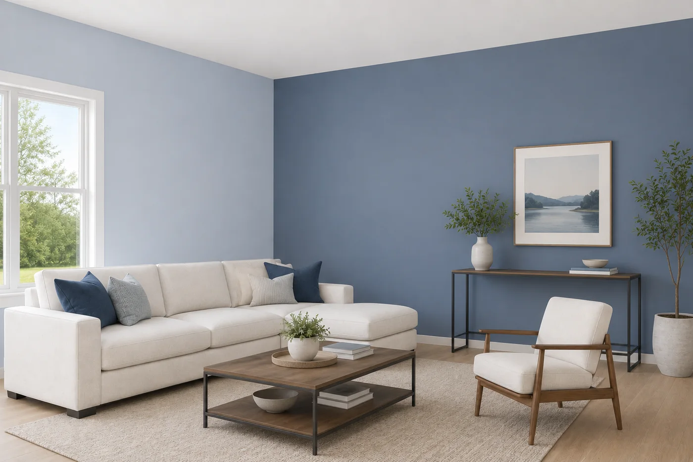 Cool Living Room Interior paint color combination — Oracle